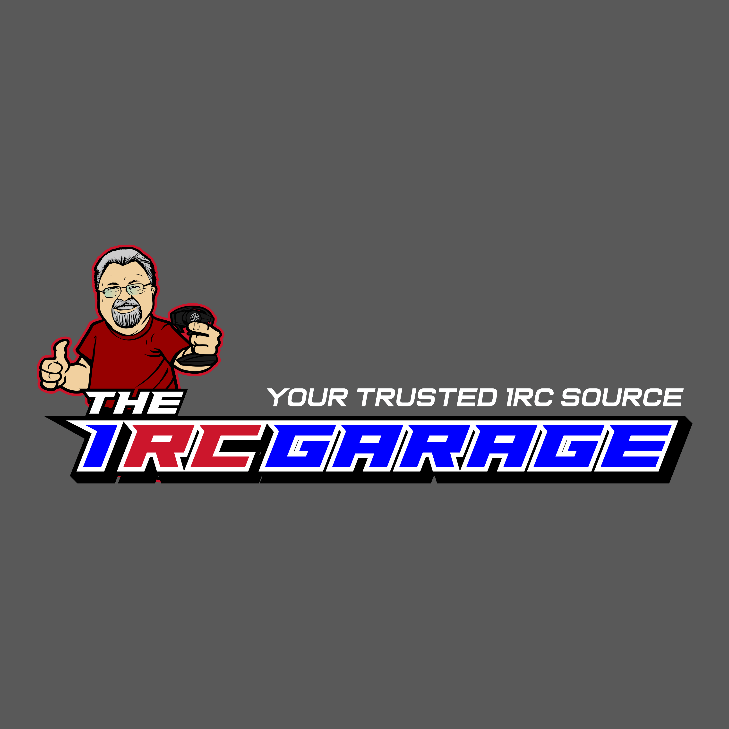 The 1RC Garage Shirt - Charcoal Grey